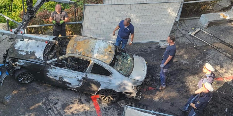 Rammbock-Bande rast mit Auto ins Donauzentrum: Protokoll des Coups