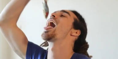 Verzehren was normalerweise f&uuml;r Brechreiz sorgt