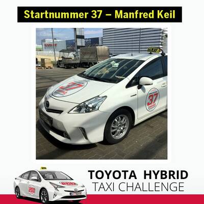 TOYOTA HYBRID Taxi Challenge Teilnehmer 