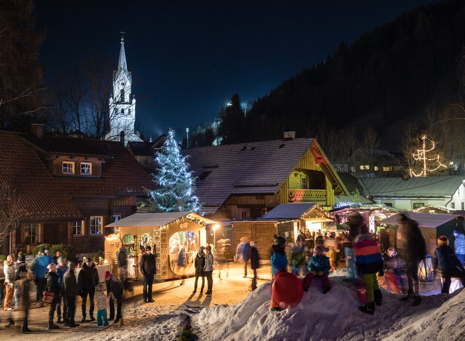 Bergweihnacht.Schladming verwandelt sich wieder in ein zauberhaftes Winterwunderland.