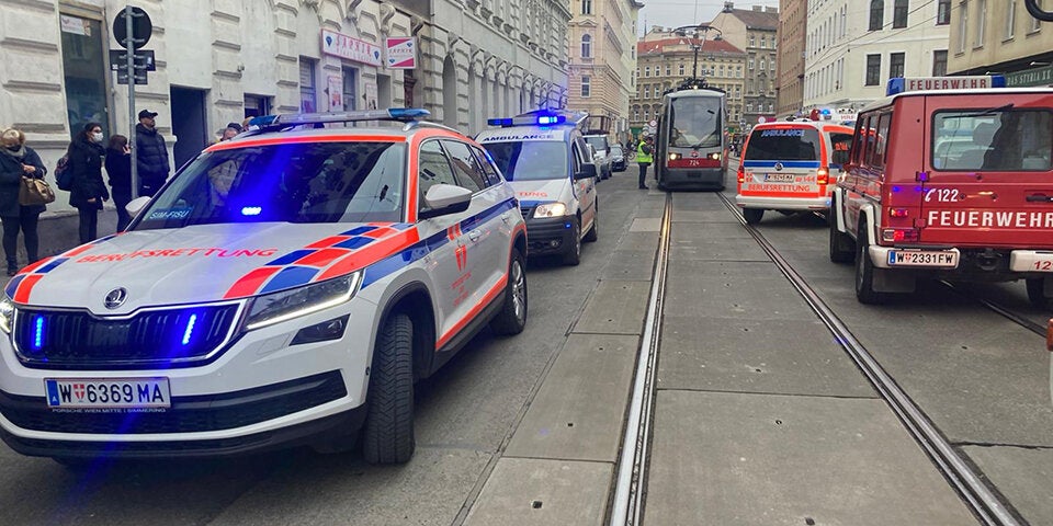 Deckeneinsturz in Wien-Brigittenau: Zwei Personen verletzt