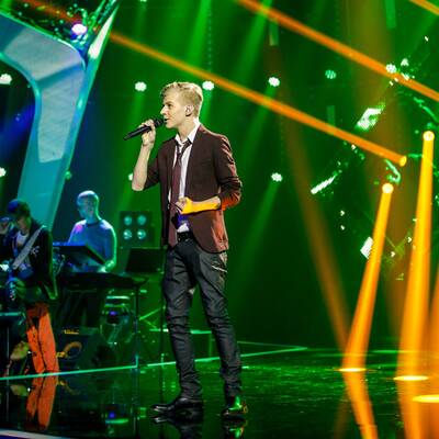 Thorsteinn Einarsson im Finale von 