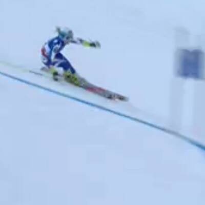 Die Bilder des Damen Riesentorlaufes