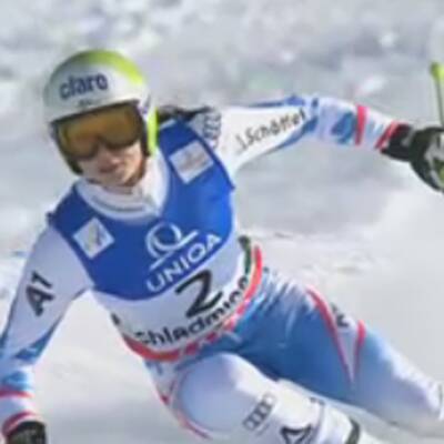 Die Bilder des Damen Riesentorlaufes