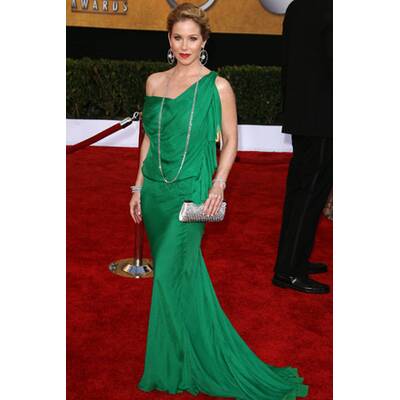 Best Dressed: Stars in Rot und Grün