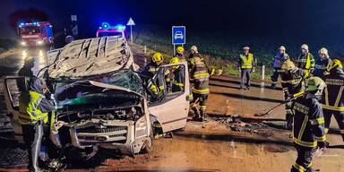 Busunfall acht Verletzte