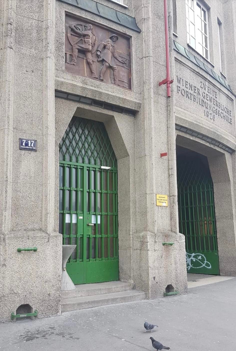 Bombendrohung an Wiener Berufsschule