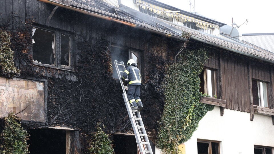 Brand Asylheim Schönau