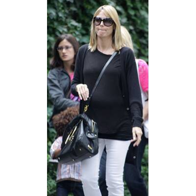 Ganz schön schwanger: Heidi Klum