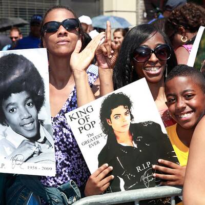 Hunderte Fans gedachten Michael Jackson