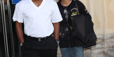 Jermaine Jackson dreht in Schönbrunn!