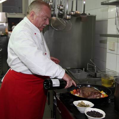 Bürgermeister Michael Häupl kocht
