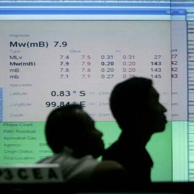 Schweres Beben in Sumatra