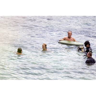 Julia Roberts planscht mit Javier Bardem