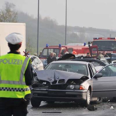 Massenkarambolage auf der A1