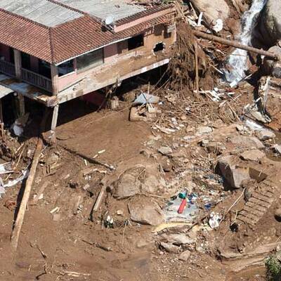Unwetterkatastrophe in Brasilien