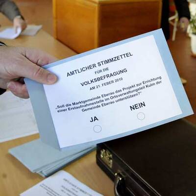 Eberau stimmt ab