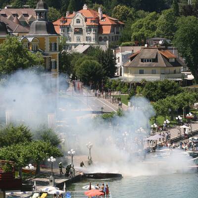 Motorbootunfall in Velden