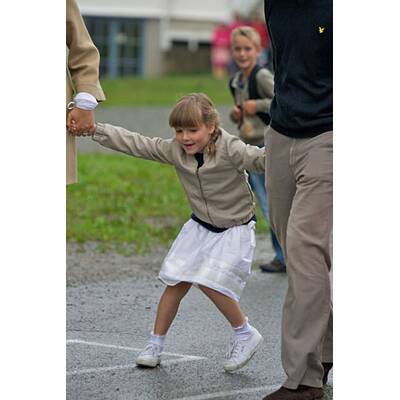 1. Schultag: Prinzessin Ingrid Alexandra