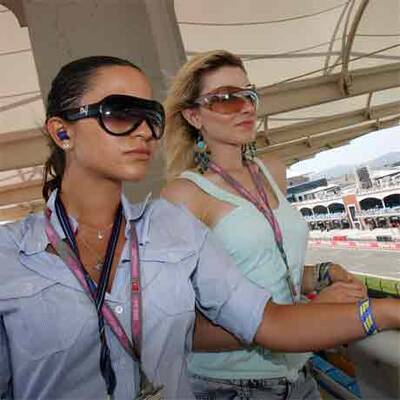 Grid Girls und Formula Unas