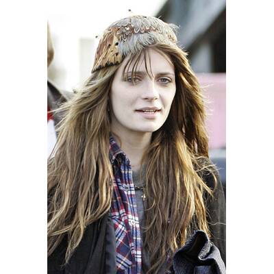 Best Dressed: Star mit Federn