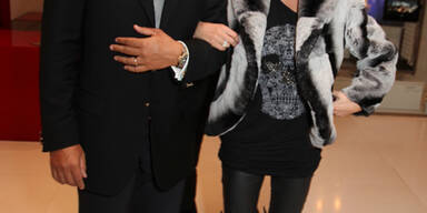 Katie Price in Wien angekommen