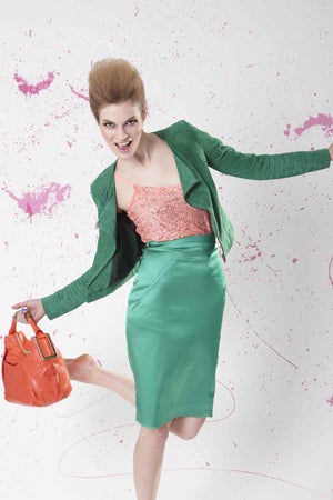 3 Mode in knalligen Farben