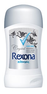 3 Rexona Women Crystal Clear Stick