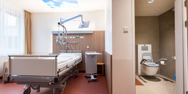 Die neuen Palliativ-Zimmer.
