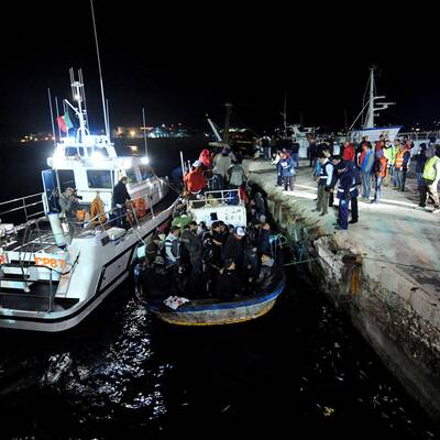 Dramatische Rettung bei Lampedusa