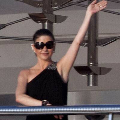 Zeta-Jones & Douglas auf Luxusjacht