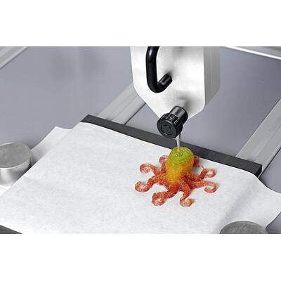 3D-Drucker druckt leckere Gummibärchen
