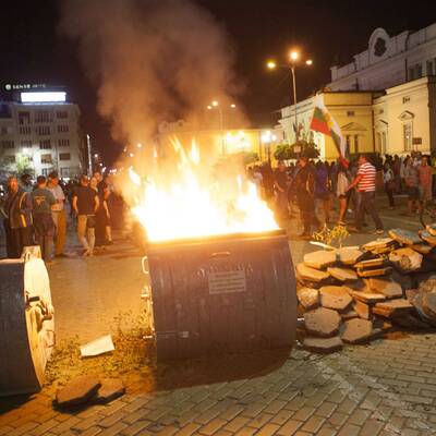 Proteste in Bulgarien eskalieren