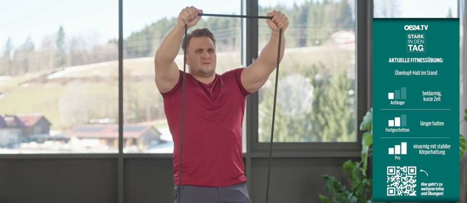 4. Überkopf-Halt im Stand 