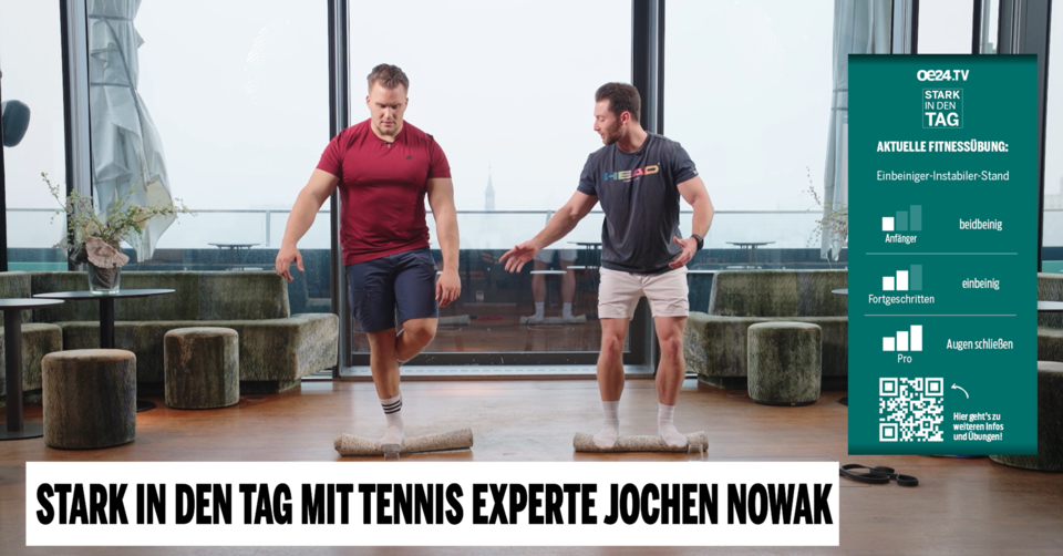 Tennisspieler Jochen Nowak zu Gast bei 