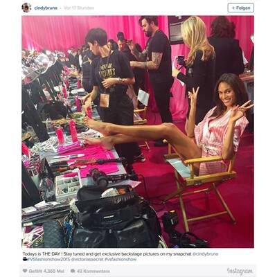 Die 24 schönsten Instagram-Snaps der Victoria's Secret Show 
