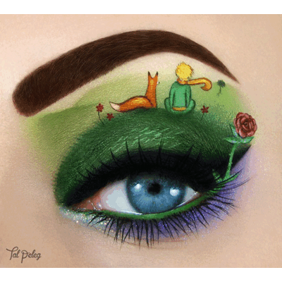 Kunst am Auge von Tal Peleg