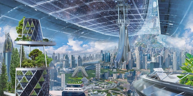 So stellt sich Amazon-Chef Leben im All vor