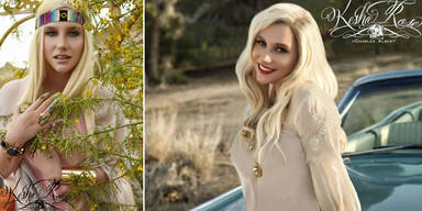 Ke$ha posiert f&uuml;r eigene Schmuck-Linie