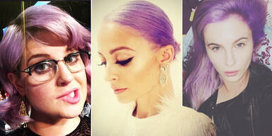 Lila-Laune: Neuer Trend-Hairstyle der Stars?