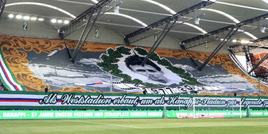 1:1 bei Rapid-Abschied von St. Hanappi