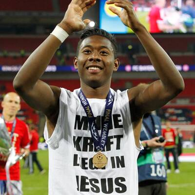 Alaba: Meine Kraft liegt in Jesus