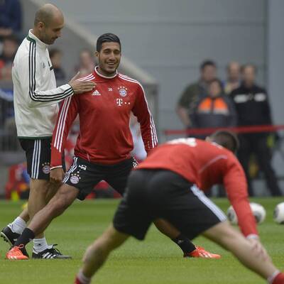 Guardiolas 1. Bayern-Training