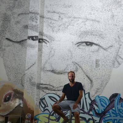 Nelson Mandela Portrait