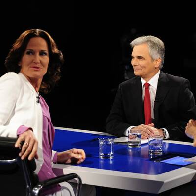 Werner Faymann vs. Eva Glawischnig