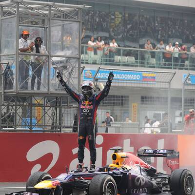 Vettel feiert seinen 4. Formel-1-Titel
