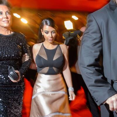 Kim Kardashian am Opernball