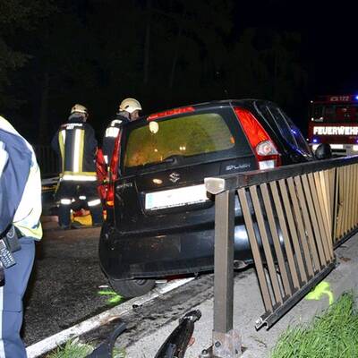 Bilder: Verletzte bei Unfall mit Reh