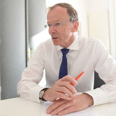 SP-Spitzenkandidat Eugen Freund bei der EU-Wahl