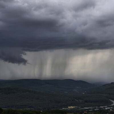Gewitterwolken ziehen auf